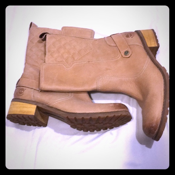 Timberland Shoes - Waterproof Timberland Tan Leather Boots Sz 10